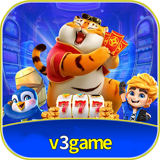 Imagem promocional da v3game mostrando a plataforma e suas vantagens